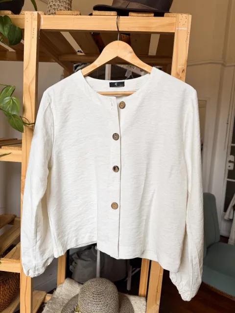 Blusa de lino